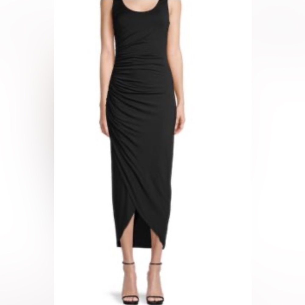 Bailey 44 Black Bodycon Midi Dress Woman’s Size Extra Small - Picture 7 of 7